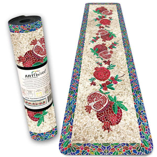 Pomegranate Mosaic - Table Runner