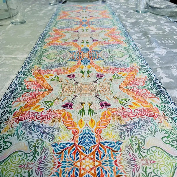 Shabbat Garden Day - Table Runner
