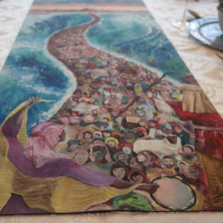 Splitting of the Sea - Table Runner